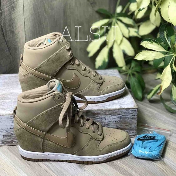 Nike Dunk SKY HI Essential Desert Camo W AUTHENTIC - Picture 2 of 7